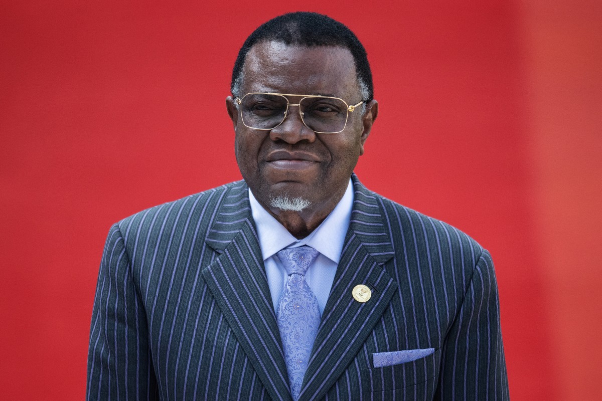 Lazo en Namibia para asistir a exequias de Hage G. Geingob