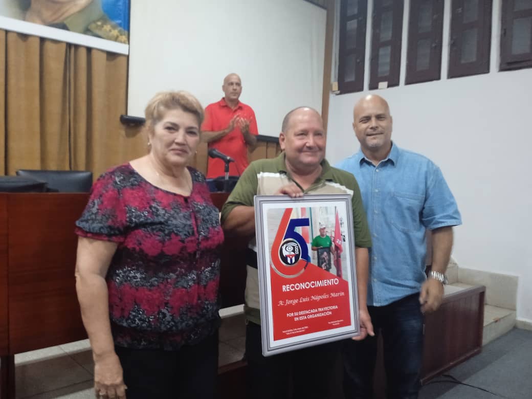 Sesiona Pleno provincial de los Comités de Defensa de la Revolución