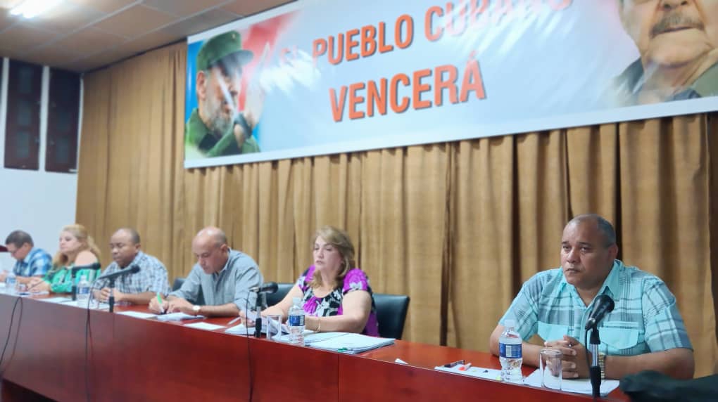 Sesiona Pleno del Comité Provincial del Partido en Sancti Spíritus