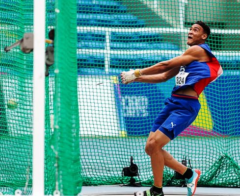 Gana Ronald Mencía bronce en Mitin de Atletismo en Bahamas