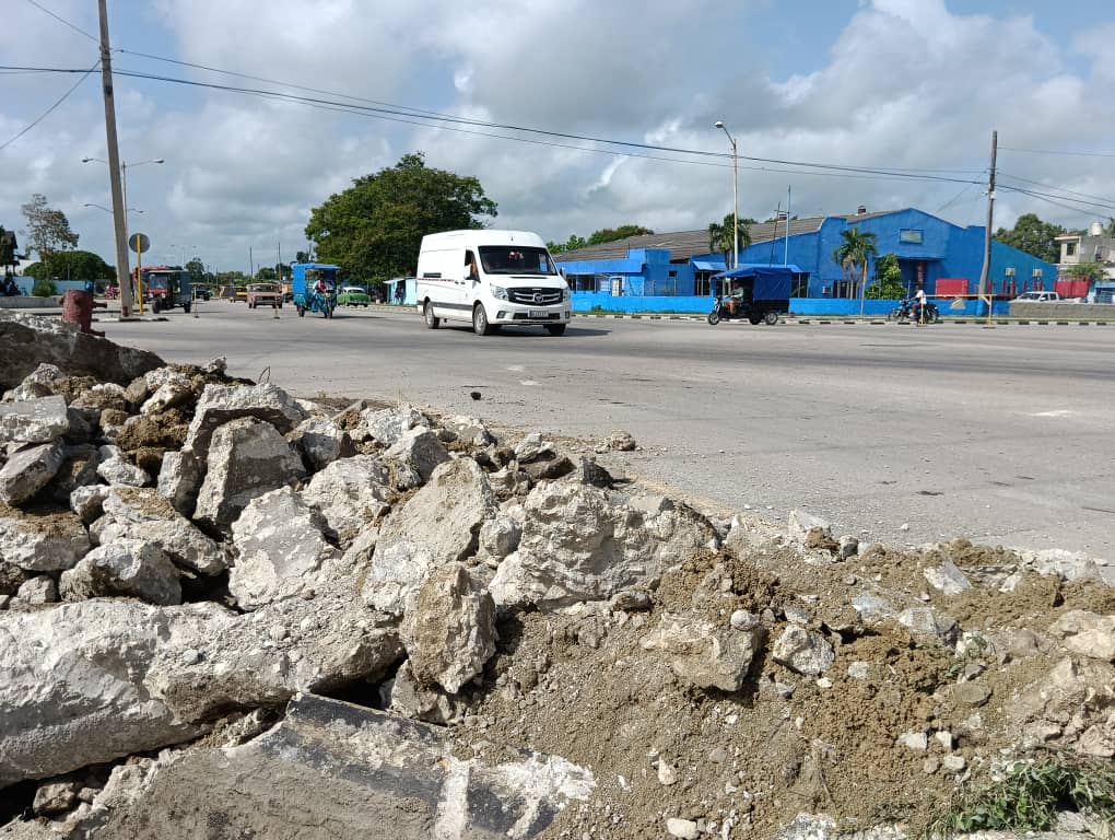 Reordenan circulación vial en salida de Sancti Spíritus hacia Jatibonico