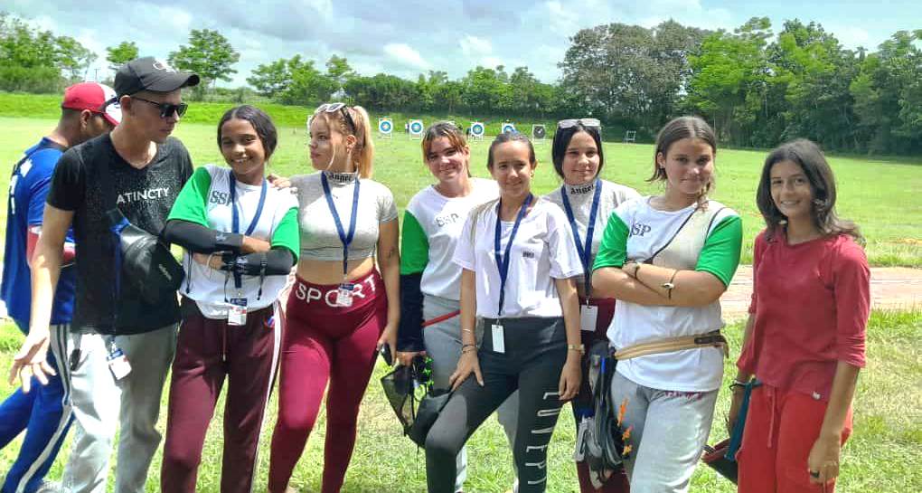 Sancti Spíritus en tercer lugar de tiro con arco de los Juegos Escolares