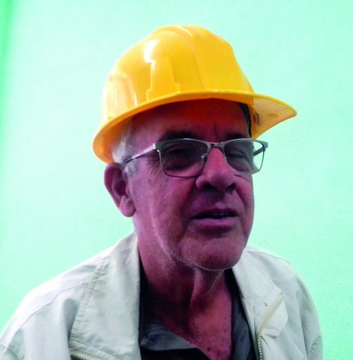 Saúl Rodríguez, el decano de Cemento Siguaney