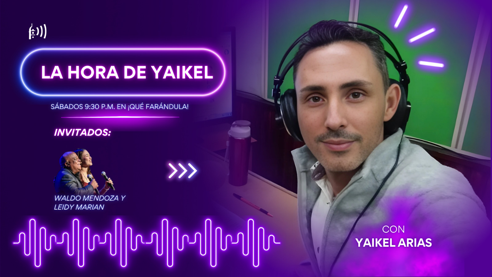 Waldo Mendoza y Leidy Marian