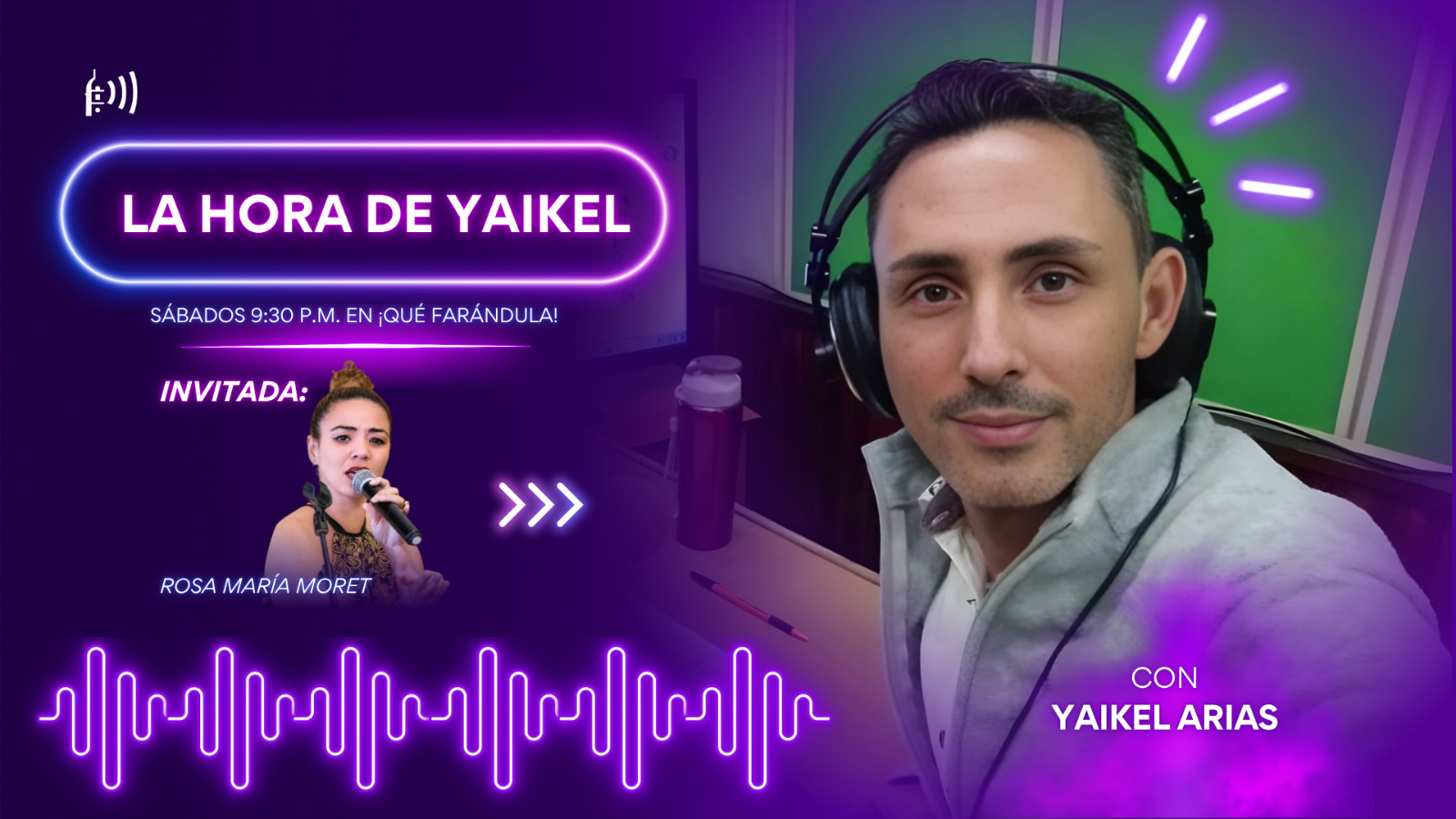 Con Rosa María Moret