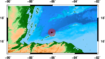 Reportan sismo de 5.5 grados al suroeste de la Isla de la Juventud