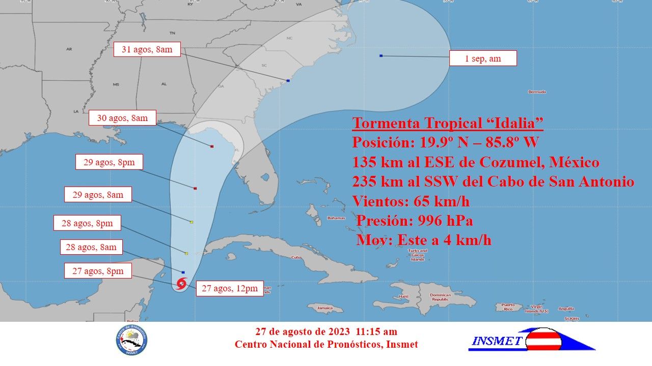 Presidente de Cuba orienta extremar cuidados ante fuertes lluvias