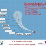 Depresión 14 se convierte en tormenta tropical Margot