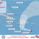 Se formó la tormenta tropical Franklin en el mar Caribe oriental