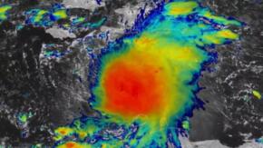 Tormenta tropical Melissa se mueve a seis kilómetros por hora en aguas del Caribe