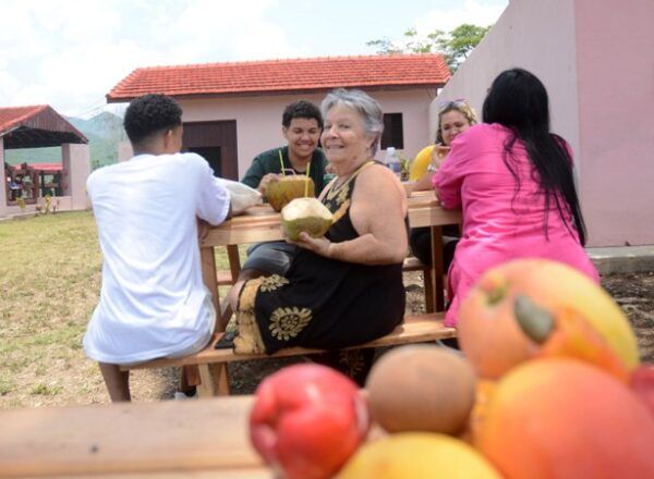 La casa hacienda El Abanico se presta de manera singular para el disfrute en familia. Foto: Oscar Alfonso Sosa.