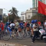 Asiste Díaz-Canel a Parada Juvenil Antiimperialista