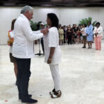 Marta Luisa Uriarte y el orgullo de recibir la Orden Mariana Grajales