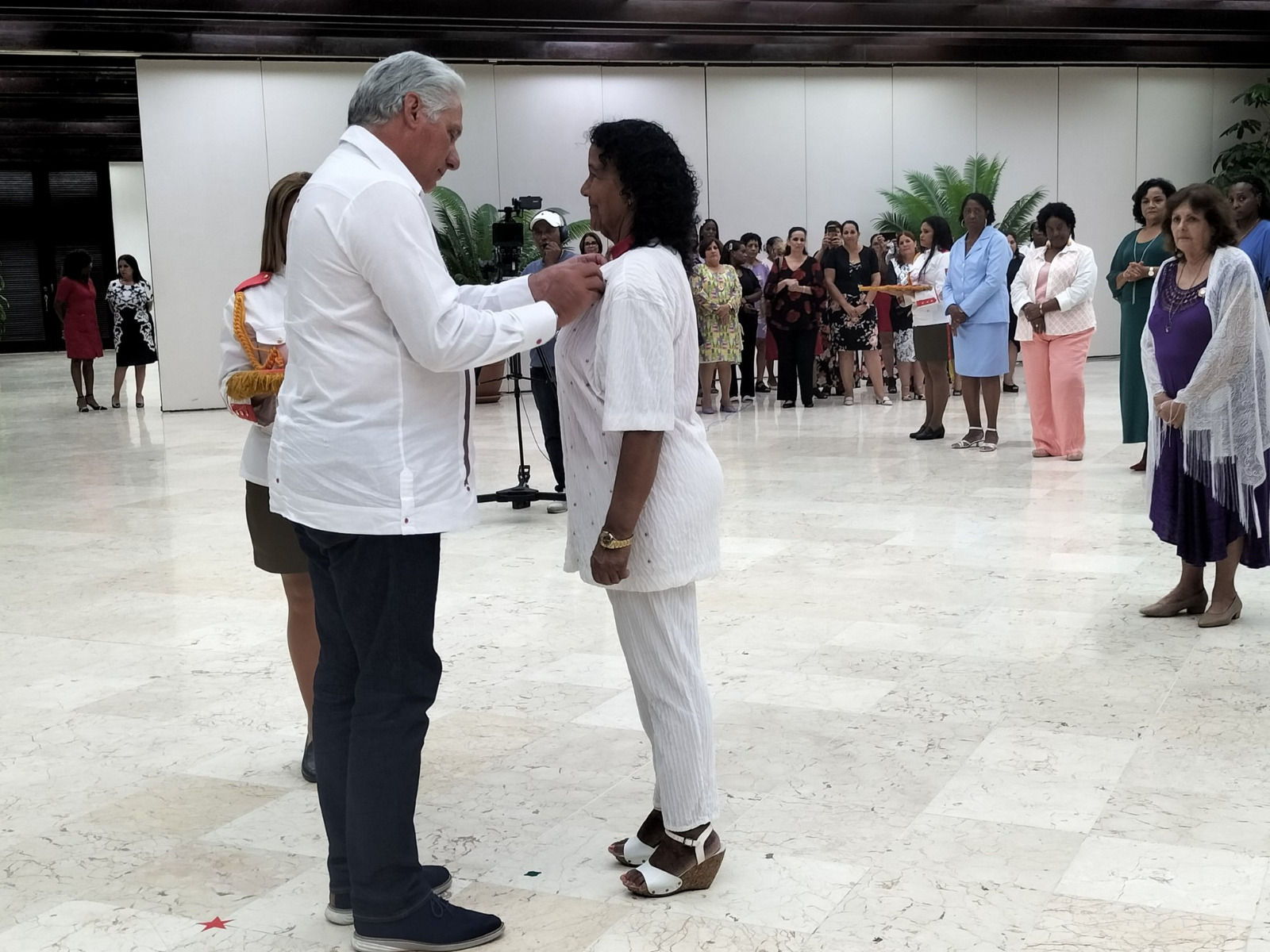 Marta Luisa Uriarte y el orgullo de recibir la Orden Mariana Grajales