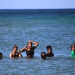 Calentando el verano en playa La Boca
