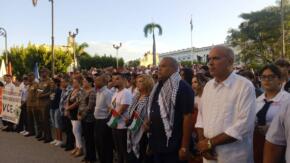 Sancti Spíritus está con Palestina (+fotos)