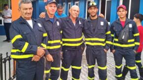 Linieros de Cabaiguán parten hacia provincias orientales a apoyar la recuperación