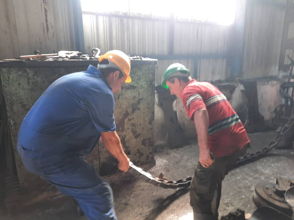 Central Melanio Hernández transita por etapa decisiva de sus reparaciones industriales