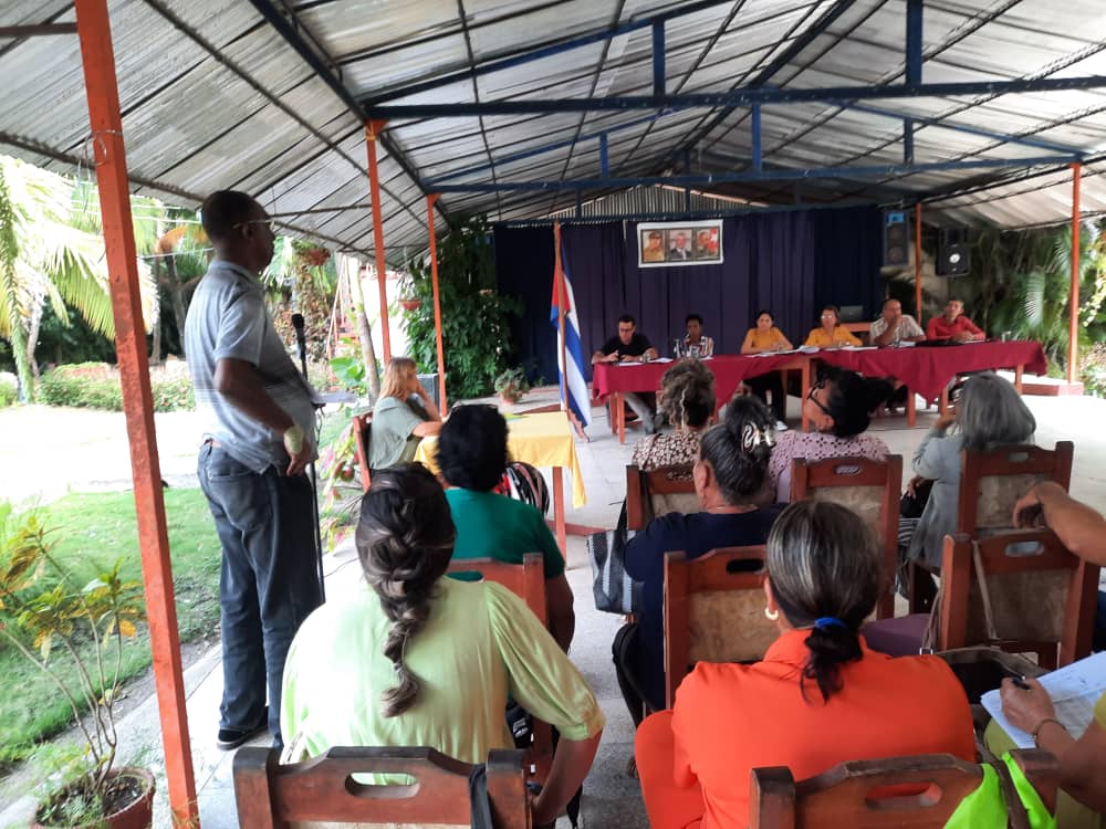 Desarrolló Taguasco Pleno Partidista municipal