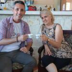 «Estoy agradecida con tu visita»