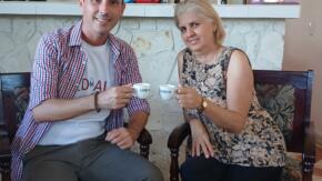 «Estoy agradecida con tu visita»