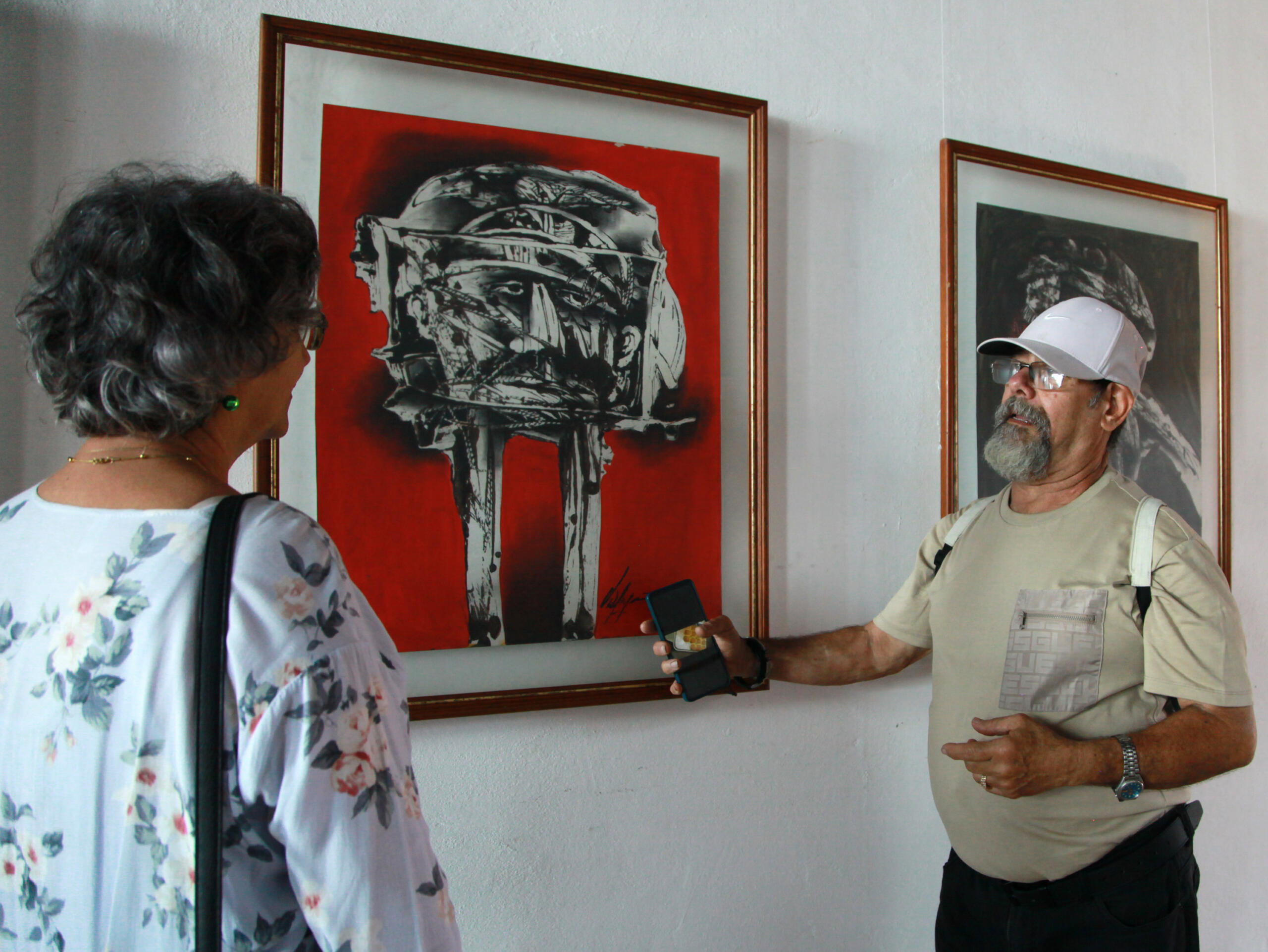 El Yeti expone en Sancti Spíritus