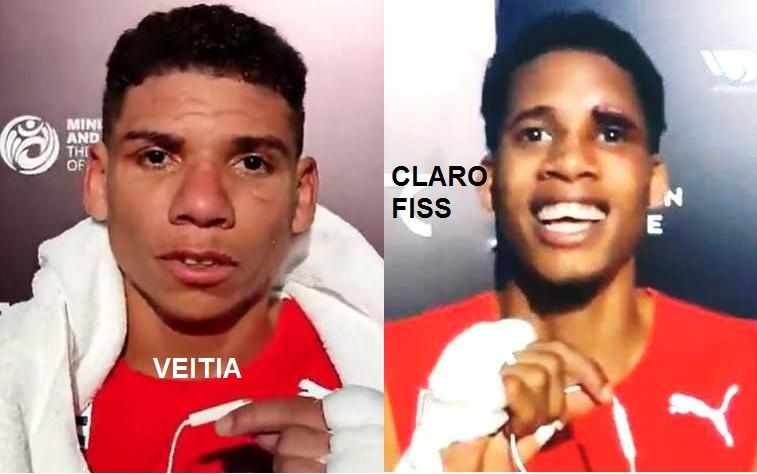 Veitía y Claro Fiss se “bañan” de bronce