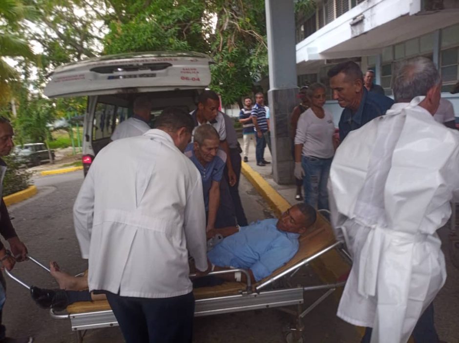 Reportan accidente masivo en las cercanías de Aguada de Pasajeros