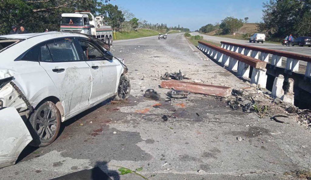 Identificados fallecidos en accidente del tránsito en tramo espirituano de Autopista Nacional
