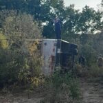 Ómnibus que cubría ruta Sancti Spíritus-Tunas de Zaza se accidenta en El Salado