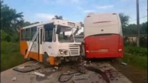 Atienden a cerca de 50 lesionados en accidente del tránsito en Ranchuelo