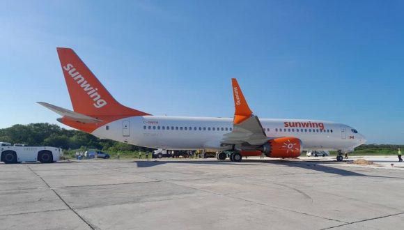 Incidente con avión de Sunwing en Holguín sin daños a pasajeros ni tripulantes
