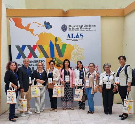 Profesores espirituanos en Congreso Internacional  ALAS 2024 en  República Dominicana