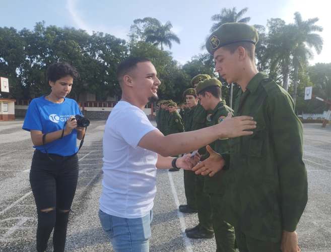 Región Militar de Sancti Spíritus celebra  aniversario de la Unión de Jóvenes Comunistas en las FAR