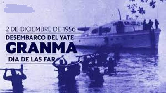Conmemoran desembarco del Granma y Día de las Fuerzas Armadas Revolucionarias