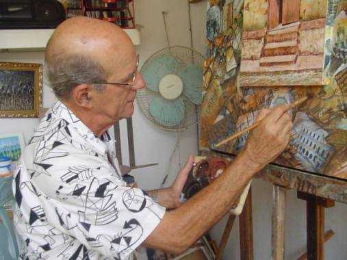 Antonio Díaz, el pintor de la ciudad