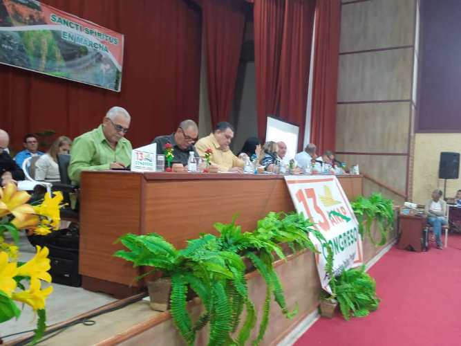 Sesiona Asamblea de balance de la ANAP en Sancti Spíritus