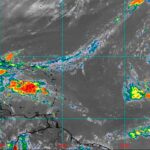 Circulan por el Atlántico dos eventos hidrometeorológicos