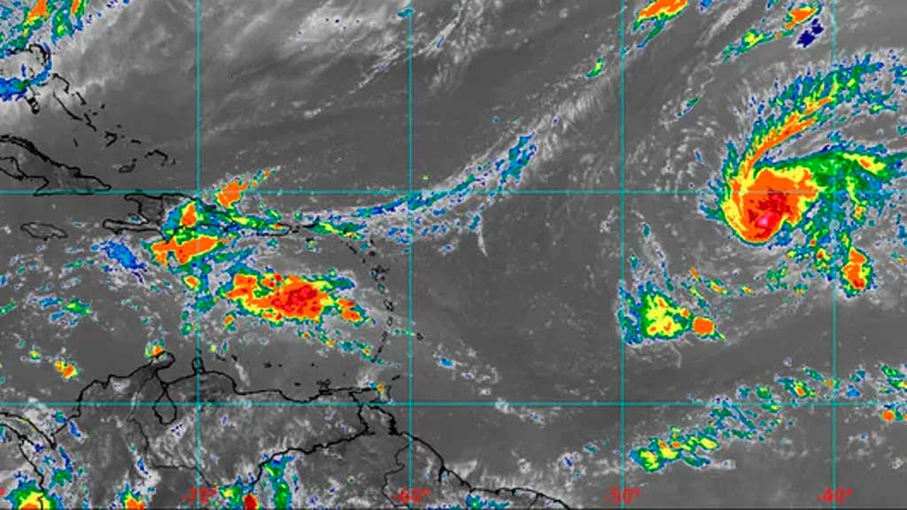Circulan por el Atlántico dos eventos hidrometeorológicos