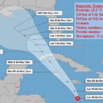 Se forma la Depresión Tropical No.18 en el mar Caribe