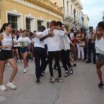 A bailar casino en Sancti Spíritus