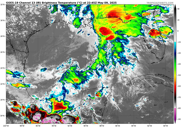 Baja extratropical pudiera originar intensas lluvias en el occidente cubano
