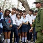 Visitan estudiantes de la enseñanza media unidad militar como parte del BASTIÓN FEEM