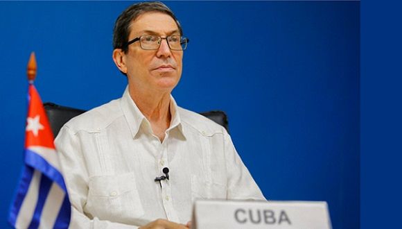 Rechaza canciller cubano acciones intervencionistas y de dominación de EEUU