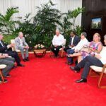 Presidente cubano recibió este jueves a empresarios norteamericanos