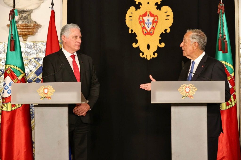 Fructífero encuentro entre presidentes de Cuba y Portugal (+Fotos)