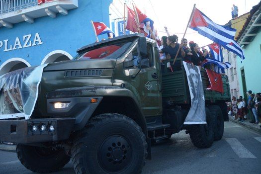 La Caravana de la libertad en Sancti Spíritus