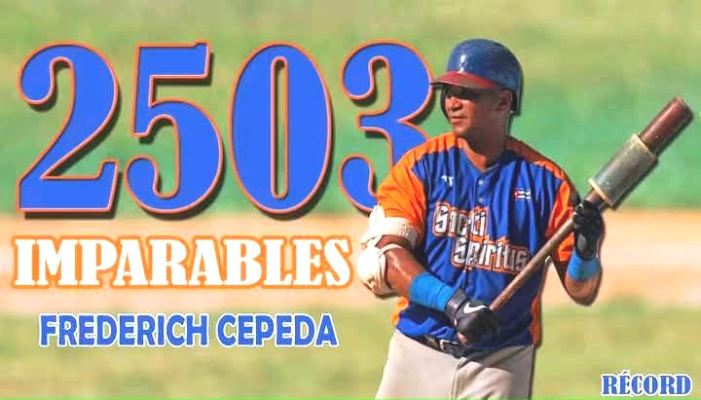 Cepeda, el “Rey” del hit de la pelota cubana