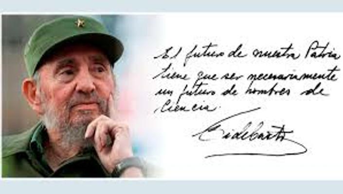 Cinco frases de Fidel sobre la ciencia cubana