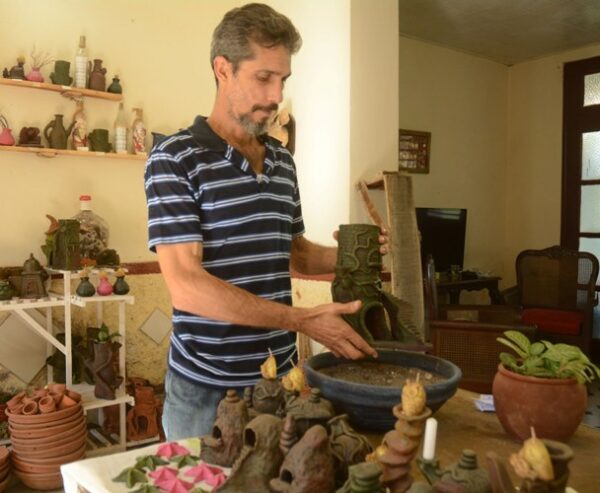 El arte del barro, una tradición que se deja ver en la Villa, a las puertas de sus 510 años. Foto:  Oscar Alfonso Sosa.